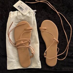 Tkees Jo Sandals 7 Lace-Up Purdy
